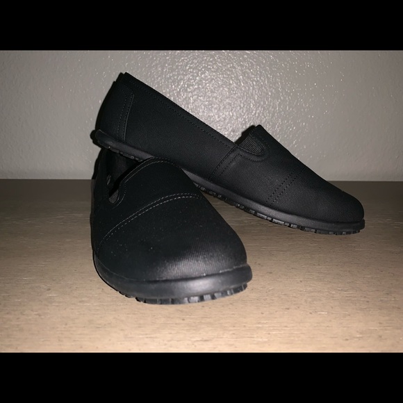 plain black slides women's bulk